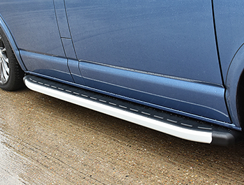 Clumber Style Aluminium Side Steps - Mercedes Sprinter LWB 06>18