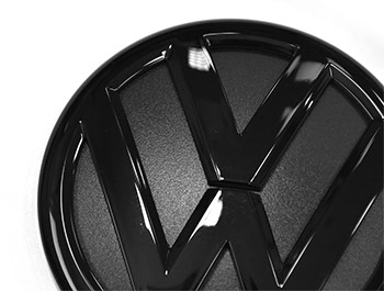 VW Replacement Rear Gloss Black Badge - VW T5/T5.1/T6/T6.1/Caddy