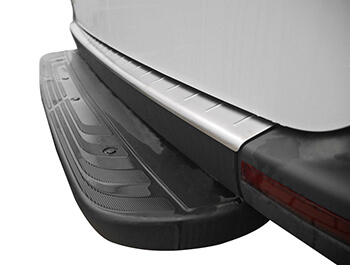 Brushed Stainless Steel Bumper Protector - Mercedes Sprinter 18>