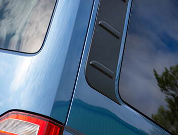 ABS Textured Black Outer Rear Side Panels - VW T5 & T6