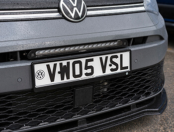 Genuine VW Universal Number Plate Holder