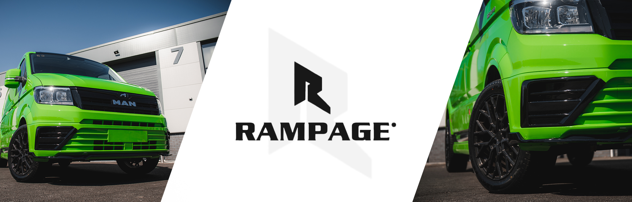 Rampage MAN TGE Front Lower Splitter
