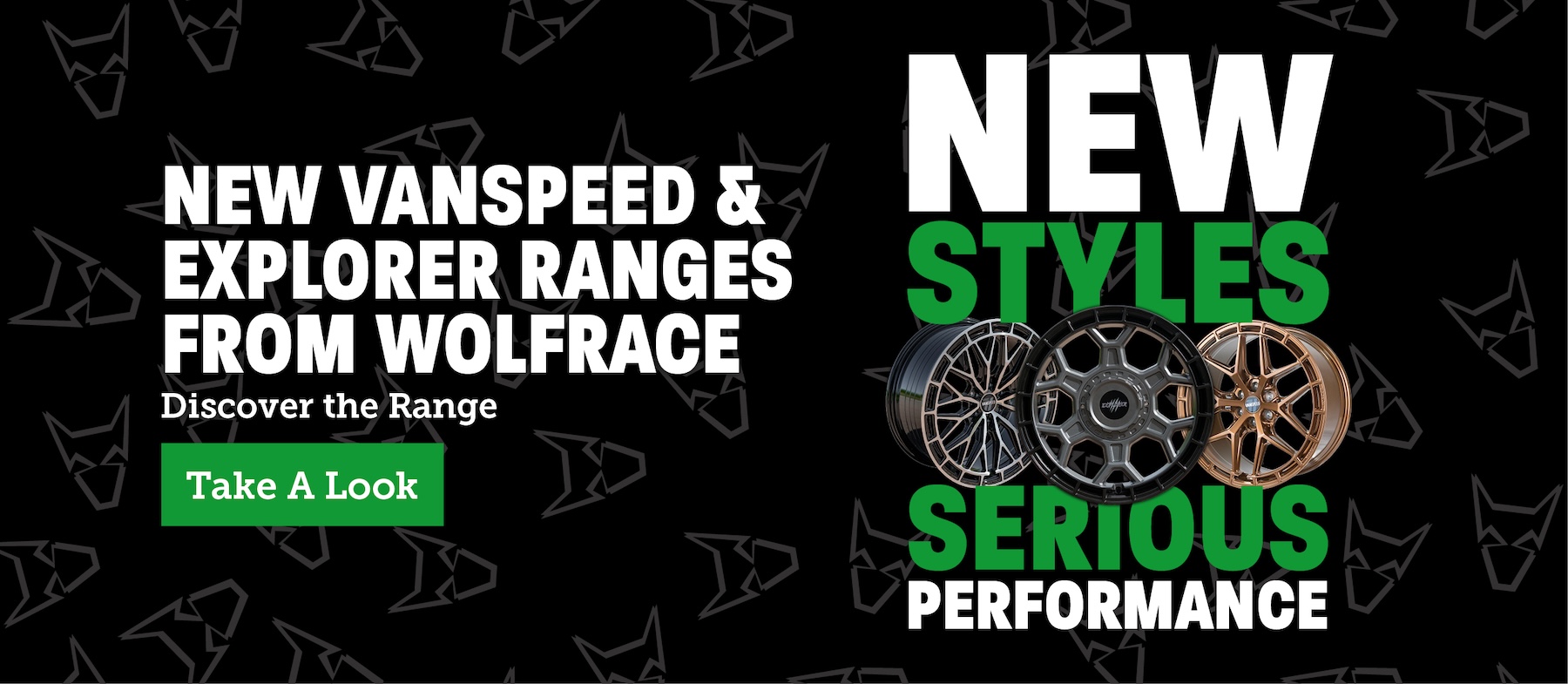 New Wheels from Wolfrace - take a look at the new Vanspeed and Explorer ranges