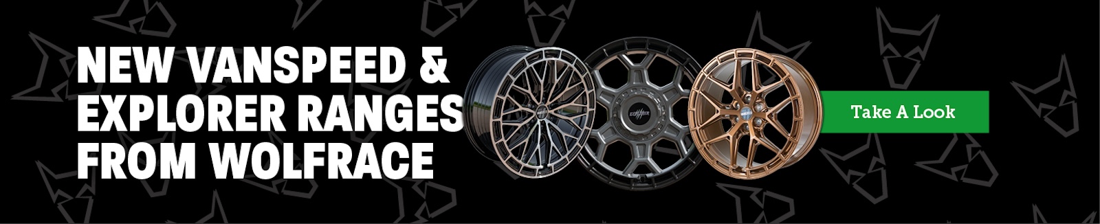 New Wheels from Wolfrace - take a look at the new Vanspeed and Explorer ranges