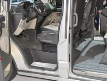 Stainless Steel Door Entry Guard Kit - Transit Custom 2012-2018