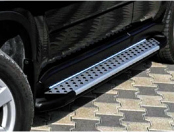 Vanstyle Chequers Aluminium Running Board Ford Transit Custom 12