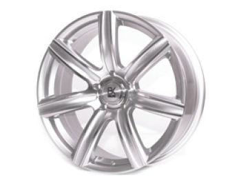 BK Racing BK808 Silver Polished 18” VW T5 T6 Wheels Tyres - Vanstyle