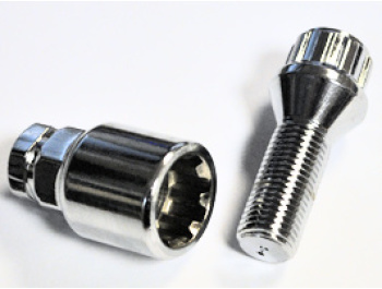 Vanstyle Locking Wheel Bolts - 14mm x 1.5mm x 30mm