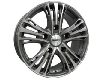 Calibre Odyssey 18” Gunmetal & Polished Custom Wheel & Tyre