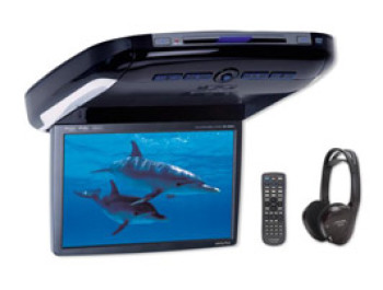 Alpine 10.2\" WVGA Overhead Monitor with DVD-Player