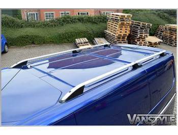 Vivaro/Trafic/Primastar Aluminium Silver Roof Styling Bars