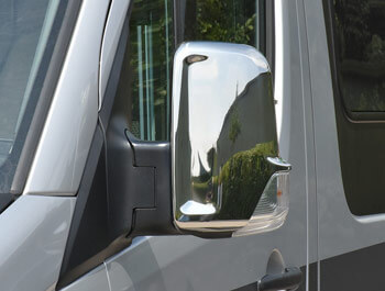 Mirror Cover Set Stainless Steel - Sprinter / Crafter 2006-18