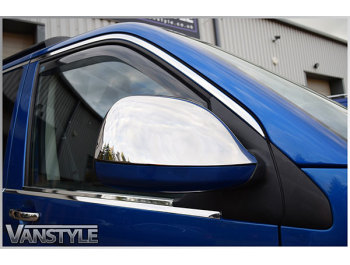 Stainless Mirror Covers VW T6 2015>