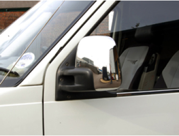 Stainles Steel Mirror Covers VW T4 Transporter and Caravelle