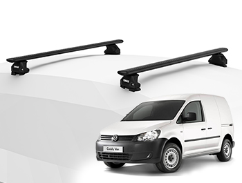 Thule WingBar Evo Roof Bar System - Black - VW Caddy 2004-2021