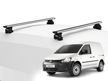 Thule WingBar Evo Roof Bar System - Silver - VW Caddy 2004-2021