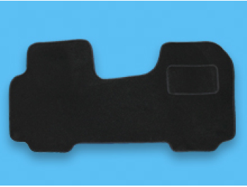 Somer Car Black Carpet Mats – For Opel Vivaro 9-Seat 2001-2014 – Rear Position