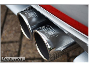 ABT Quad Pipe Exhaust 76mm VW T5 T6 FWD Vehicles