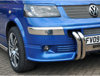 VW T5 Front Corner Spoilers 03-09