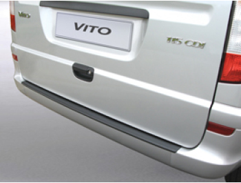 Mercedes Vito ABS Rear Bumper Protector 03-10 & 10-14
