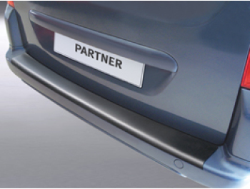Peugeot Partner MK II ABS Rear Bumper Protector 08>