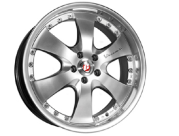 Calibre Voyage Silver with Polished Rim 8.5x20\" 5x120 VW T5