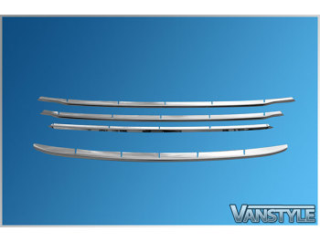 Ford Connect & Tourneo Connect 4Pcs Stainless Front Grille Trim