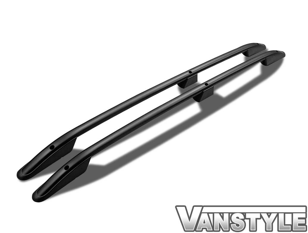 Vivaro 14>19 & Trafic 14> Aluminium Black Roof Styling Bars