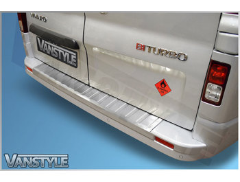 S.Steel Rear Bumper Protector Vivaro Trafic Talento NV300