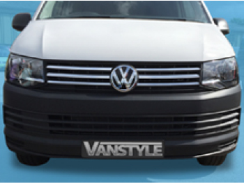 VW T6 Transporter 4 Pcs. Stainless Steel Grille Trim