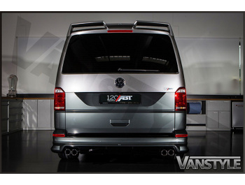 ABT Rear Lower Skirt With Quad Exhaust System - T6 T6.1 Tailgate