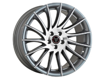 Wolfrace Eurosport Aero Titanium Polished 20x8.5 5x120 VW T5 T6