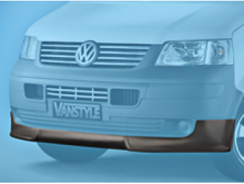 Vanstyle Front Bumper Spoiler PU Rim VW T5 Transporter 2003-09