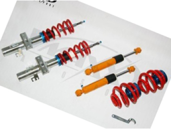 VW T5 Height and Damping Adjustable Coilover Kit 03-09 & 2010>