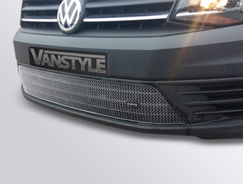 VW Caddy & Maxi 2015>21 Mk4 Mesh Lower Grille Polished