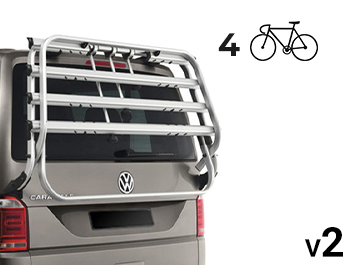 Genuine VW 4 Bike Carrier (Ver2) - T6/T6.1 Tailgate