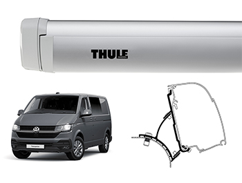 Thule 4200 2.6m Awning - VW T5/T6 SWB - Silver