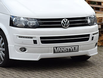 Front Bumper Spoiler PU Rim VW T5 & Caravelle Facelift 2010-15