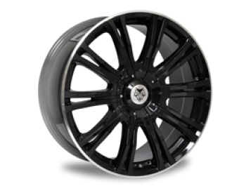 Wolfrace Vermont Sport Black 20” VW Amarok Wheel & Tyre