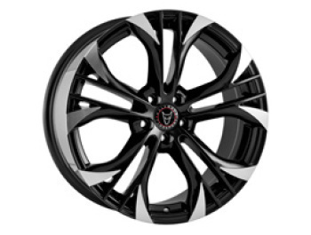 Wolfrace Assassin GT Black Polished 8x18\" 5x112 Wheel & Tyre