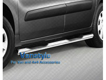 Cobra Side bars+ 60mm, St Steel Berlingo Partner Tepee 08 -