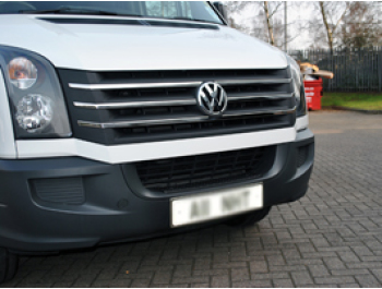 VW Crafter Stainless Steel Front Grille (Set of 5) 2012-2016