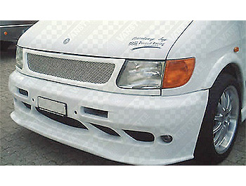 SportMAX Front Grille with Mesh Mercedes Vito (Not V Class) 96-0