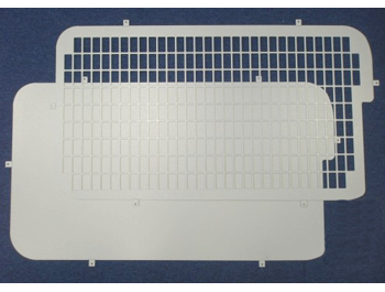 Volkswagen VW Transporter T5 Kombi Side Window Grilles