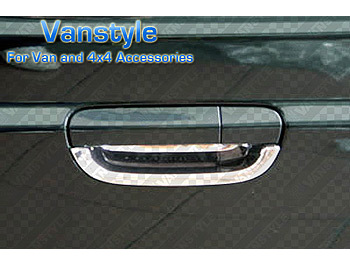 Tailgate Insert for Door Handle - ABS Chrome Vito Viano 2003-