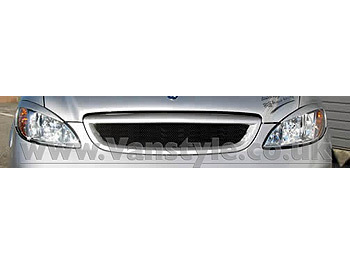 SportMAX FRONT GRILL with mesh Open Style Vito Viano 2003-