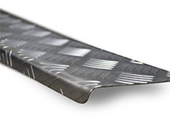 Anodised Aluminium Rear Bumper Protector -  Master & Movano 2010