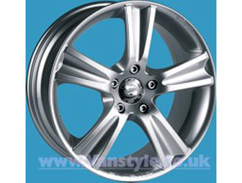 PEGASO Wheel 17x7.5 Brite Metal Set of 4 - 5x108 Expert Scudo Di