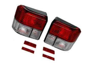 Rear Light Set, Clear Indicators, VW T4 & Caravelle, 1990>03