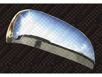 Stainless Steel Mirror Covers PAIR Rav4 Mk5 2005-on
